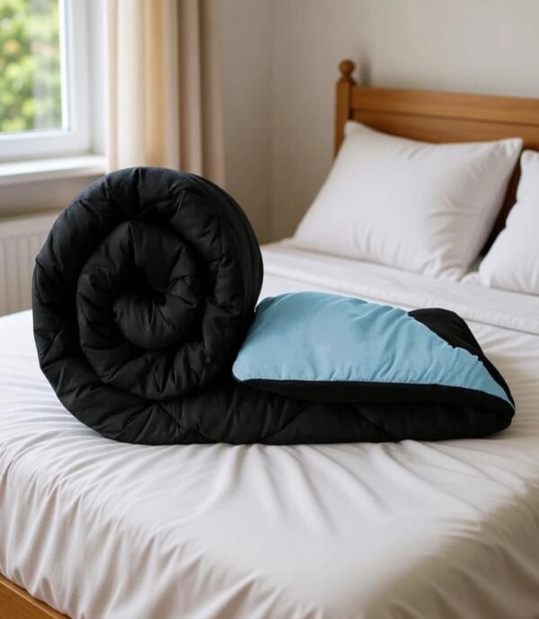 Premium Double Bed Reversible Microfiber All-Season Comforter
