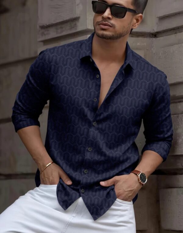 TEXTURED SHIRT